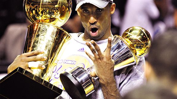 By winning his fourth championship, his first without Shaq, Kobe proved the 